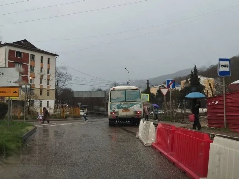 В Туапсе временно перенесут остановку автобусов