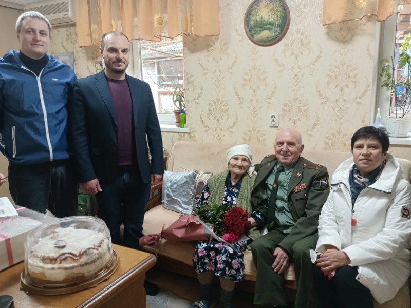 Ветеран Великой Отечественной войны и труженица тыла из Туапсинского округа отмечает своё 99-летие