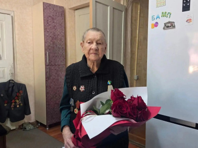 103-летие отметила ветеран Великой Отечественной войны из Туапсинского округа Зинаида Гладилина