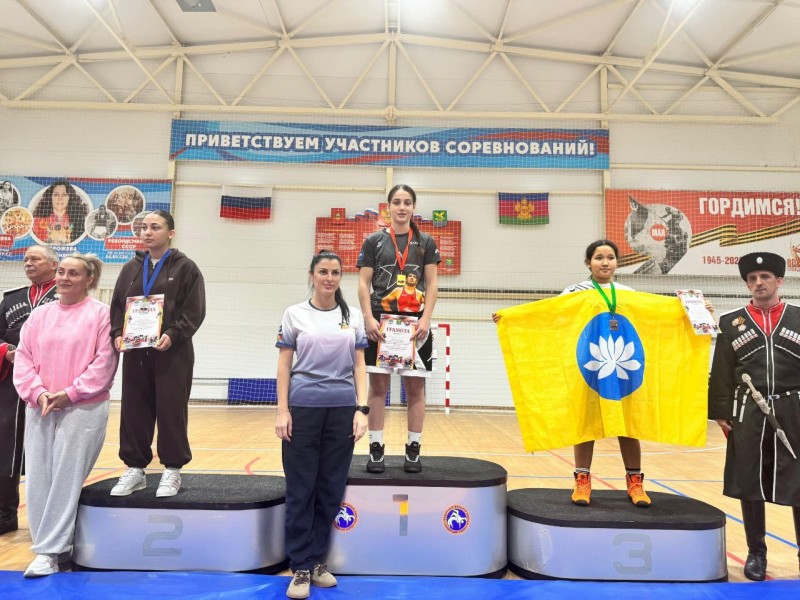 Спортсменка из Туапсинского округа стала победителем открытого краевого турнира по вольной борьбе