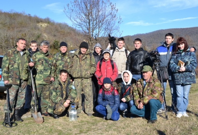 В горах Туапсинского района продолжаются поисковые работы на месте гибели самолета в годы Великой Отечественной войны