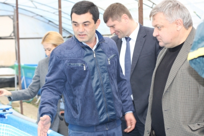 Владимир Лыбанев побывал в новых фермерских хозяйствах Туапсинского района