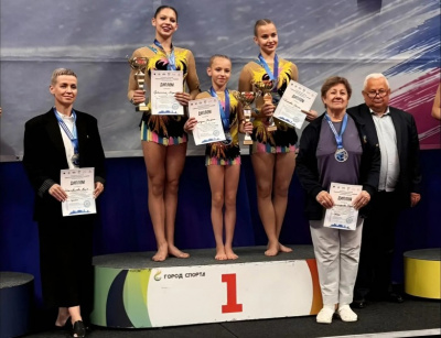 Туапсинские акробатки стали чемпионами Всероссийских соревнований
