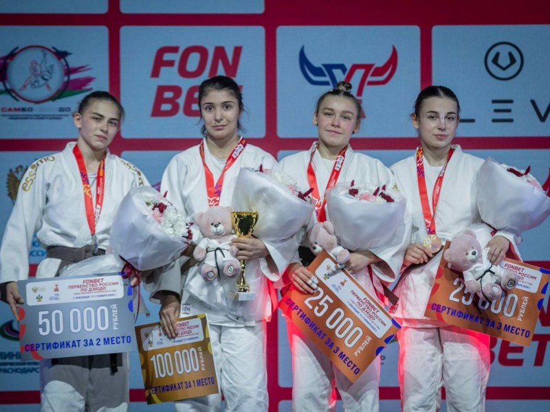 Спортсмены Туапсинского округа показали высокие результаты на первенстве России по дзюдо
