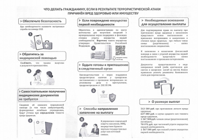 Что делать гражданину, если в результате террористической атаки причинен вред здоровью или имуществу