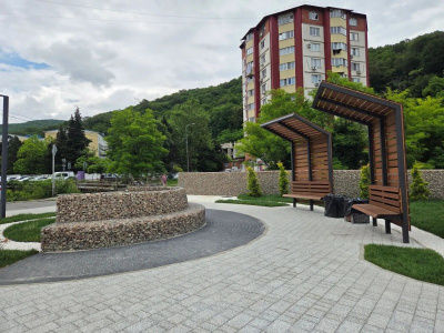 Новый сквер появился в Туапсе