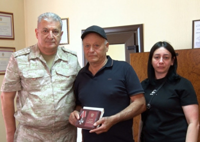 В Туапсе вручили награды, которых удостоились участники СВО