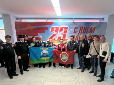 Делегация Туапсинского округа побывала на торжестве в честь Дня защитника Отечества